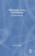 Cover: Philosophy of the Environment - Routledge
