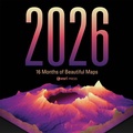 Cover: 2026 Esri Press Wall Calendar - ESRI Press