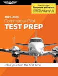 Cover: Commercial Pilot Test Prep 2025-2026 - Aviation Supplies & Academics