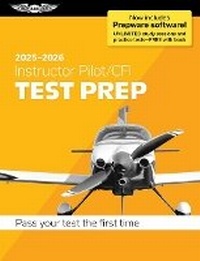 Enlarge image Cover: Instructor Pilot/Cfi Test Prep 2025-2026 - Aviation Supplies & Academics