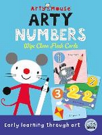Enlarge image Cover: Arty Mouse Arty Numbers Wipe Clean Flash Cards - Gemini Children's Books Limited