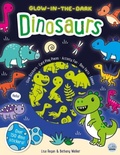 Cover: Glow-in-the-Dark Dinosaurs Sticker Activity Book - Gemini Children's Books Limited