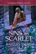 Cover: Sins as Scarlet: Rahab's Story - Guideposts