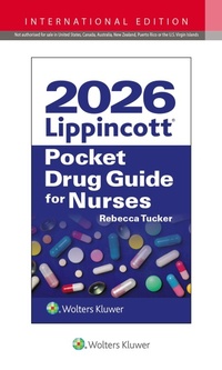 Abbildung von: 2026 Lippincott Pocket Drug Guide for Nurses - WOLTERS KLUWER HEALTH