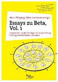 Enlarge image Cover: Essays zu Beta, Vol. 1 - Betacodex Press