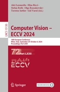 Cover: Computer Vision - ECCV 2024 - Springer