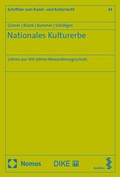 Cover: Nationales Kulturerbe - Nomos