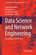 Cover: Data Science and Network Engineering - Springer