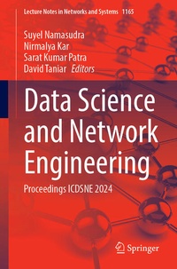 Enlarge image Cover: Data Science and Network Engineering - Springer