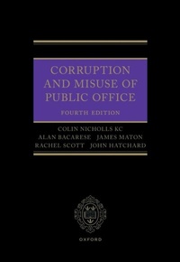 Abbildung von: Corruption and Misuse of Public Office - OUP eBook