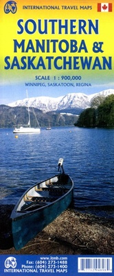Abbildung von: Southern Manitoba / Southern Saskatchewan - ITMB Publishing