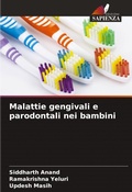 Cover: Malattie gengivali e parodontali nei bambini - Edizioni Sapienza