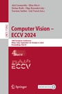 Cover: Computer Vision - ECCV 2024 - Springer