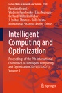 Cover: Intelligent Computing and Optimization - Springer