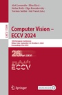 Cover: Computer Vision - ECCV 2024 - Springer