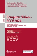 Cover: Computer Vision - ECCV 2024 - Springer