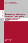 Bild: Computational Mathematics Modeling in Cancer Analysis - Springer
