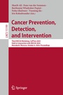 Cover: Cancer Prevention, Detection, and Intervention - Springer