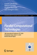 Cover: Parallel Computational Technologies - Springer