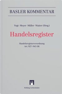 Abbildung von: Handelsregister - Helbing & Lichtenhahn