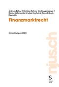 Cover: Finanzmarktrecht - St&auml;mpfli Verlag AG