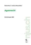 Cover: Agrarrecht - St&auml;mpfli Verlag AG
