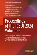 Cover: Proceedings of the ICSDI 2024 Volume 2 - Springer