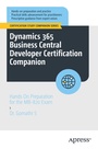Cover: Dynamics 365 Business Central Developer Certification Companion - APress