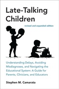 Cover: Late-Talking Children, revised and expanded edition - MIT Press