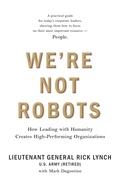 Cover: We're Not Robots - R Lynch Enterprises