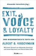 Cover: Exit, Voice & Loyalty - Aufbau