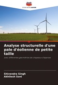 Cover: Analyse structurelle d'une pale d'eolienne de petite taille - Editions Notre Savoir