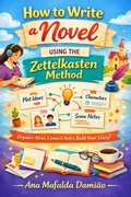 Cover: How to write a novel using the Zettelkasten Method (How to write..., #1) - Ana Mafalda Dami&atilde;o