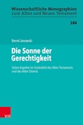 Cover: Die Sonne der Gerechtigkeit - Vandenhoeck & Ruprecht