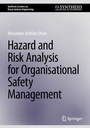 Cover: Hazard and Risk Analysis for Organisational Safety Management - Springer