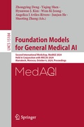 Cover: Foundation Models for General Medical AI - Springer