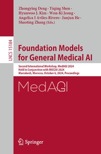 Enlarge image Cover: Foundation Models for General Medical AI - Springer