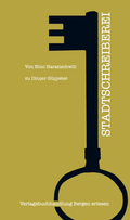 Cover: Stadtschreiberei - Schriftenreihe Stadtschreiberei