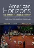 Cover: American Horizons - Oxford University Press Inc