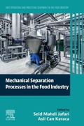 Cover: Mechanical Separation Processes in the Food Industry - Woodhead Publishing