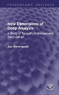 Bild: New Dimensions of Deep Analysis - Routledge