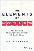 Cover: The Elements of Negotiation - Wiley