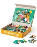Cover: 24 Piece Kids Puzzle: Animal Carnival - Journey of Something