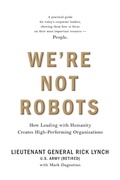 Cover: We're Not Robots - R Lynch Enterprises