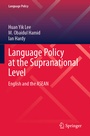 Cover: Language Policy at the Supranational Level - Springer