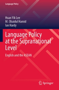 Enlarge image Cover: Language Policy at the Supranational Level - Springer