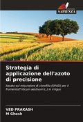Cover: Strategia di applicazione dell'azoto di precisione - Edizioni Sapienza
