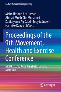 Enlarge image Cover: Proceedings of the 9th Movement, Health and Exercise Conference - Springer