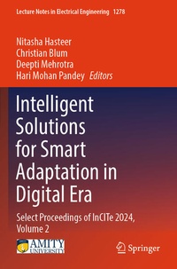 Enlarge image Cover: Intelligent Solutions for Smart Adaptation in Digital Era - Springer