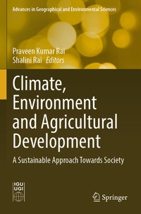 Enlarge image Cover: Climate, Environment and Agricultural Development - Springer